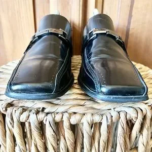 Stacy Adams Black Patent Leather Square Toe Slip On Dress Shoes Size 11 Stacy Adams | Shoes | Stacy Adams Black Patent Leather  main image 3